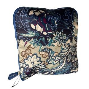 Chico’s folding expandable  shopping bag.